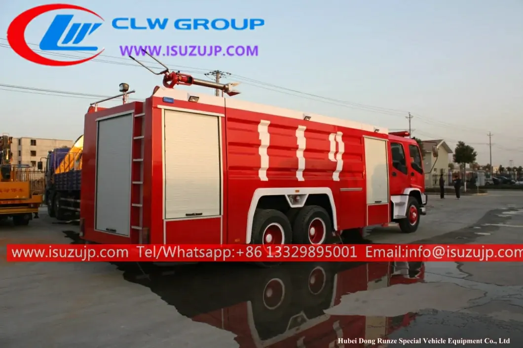 10 wheel ISUZU FVZ off road wildland fire trucks for sale