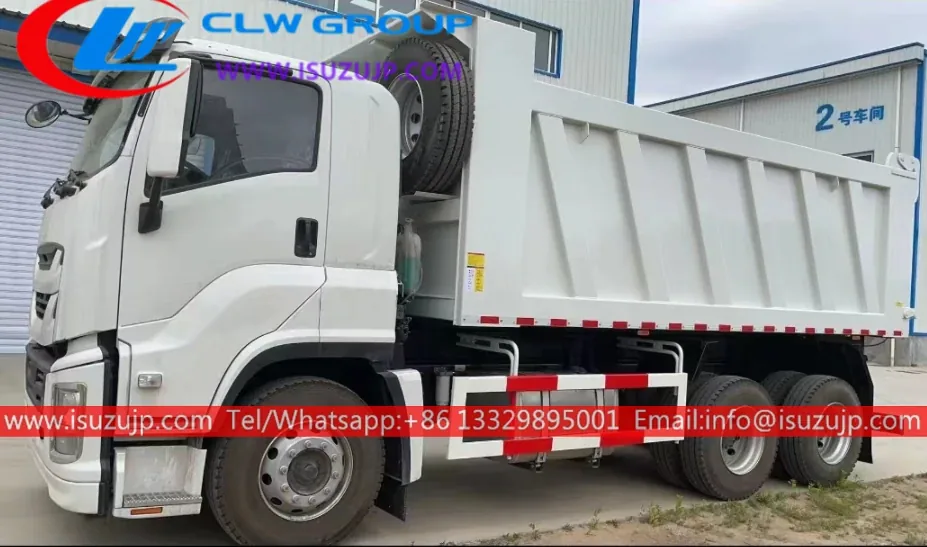 10 wheel ISUZU GIGA 20 to 24cbm mining truck
