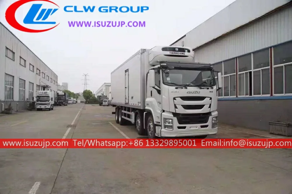 10 wheel ISUZU GIGA 25 ton reefer carriers