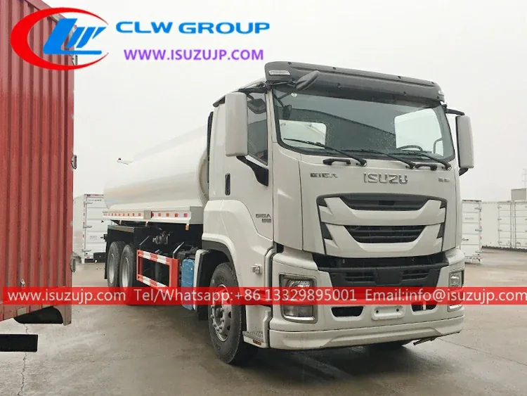 10 wheel ISUZU GIGA 5000 gallon water truck sprayer