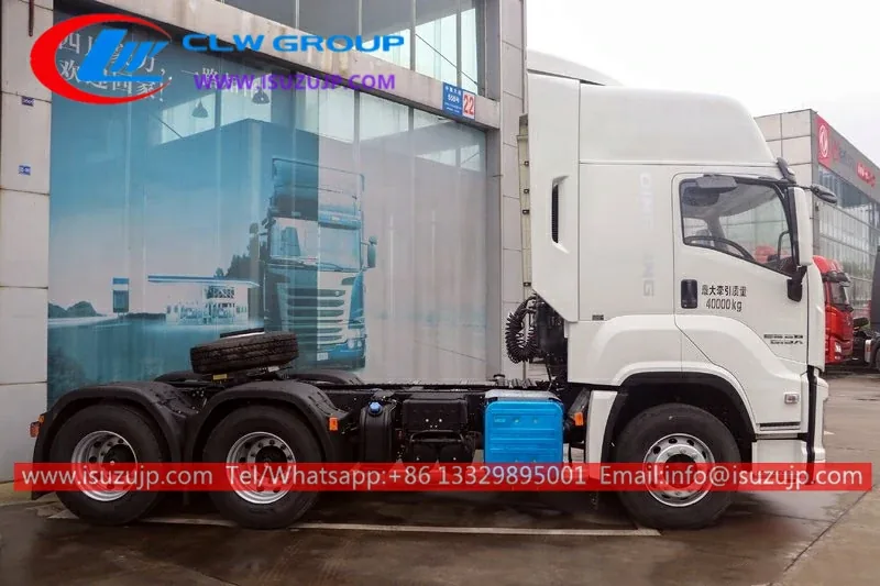 10 wheel ISUZU GIGA tractor truck Uzbekistan