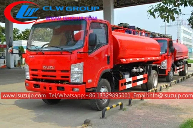 4X4 ISUZU 10cbm off road water bowser truck