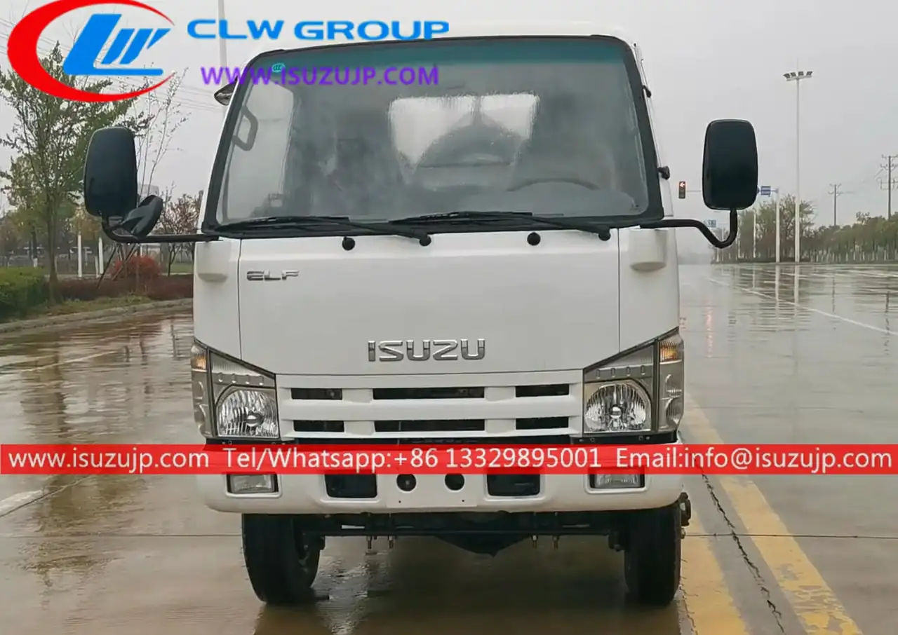 4x4 ISUZU ELF Offroad 3 ton hook loader for sale