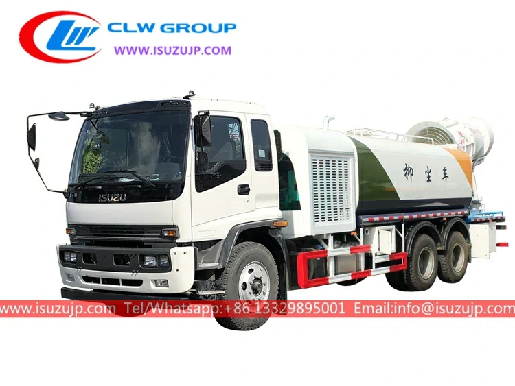 10 tire ISUZU FVZ 16000L dust suppression vehicle