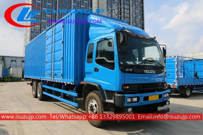 10 wheel ISUZU FVZ 30 foot box truck