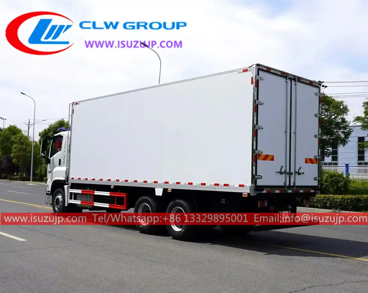 6x4 ISUZU GIGA 20 25tons refrigerated truck for sale in phils