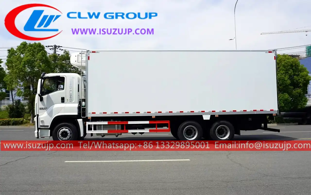 6x4 ISUZU GIGA 20 25tons reefer van for sale philippines