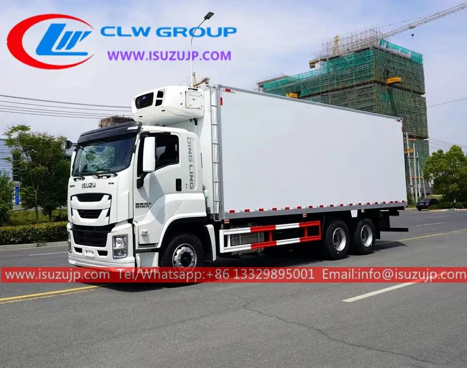 6x4 ISUZU GIGA 20 25tons freezer van for sale philippines