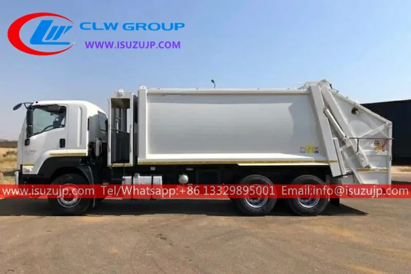 6x4 ISUZU GIGA 20cbm refuse trucks for sale
