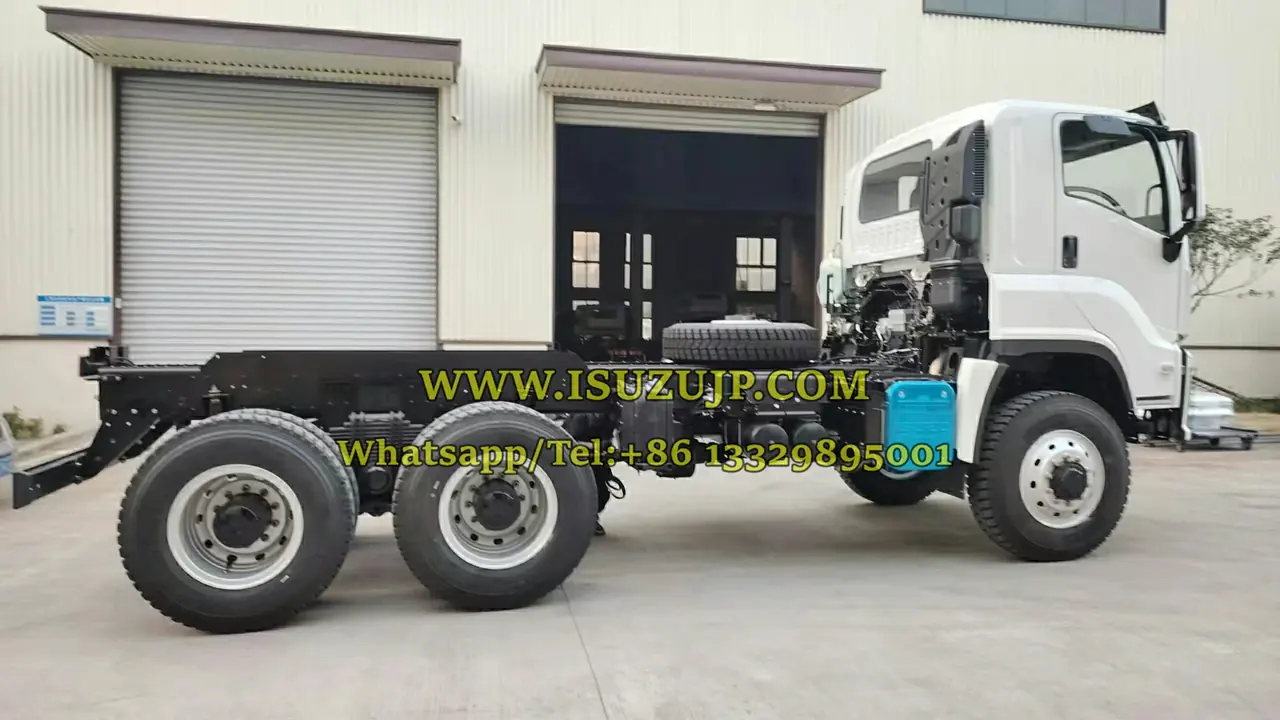 6X6 All terrain ISUZU GIGA 25tons truck chassis
