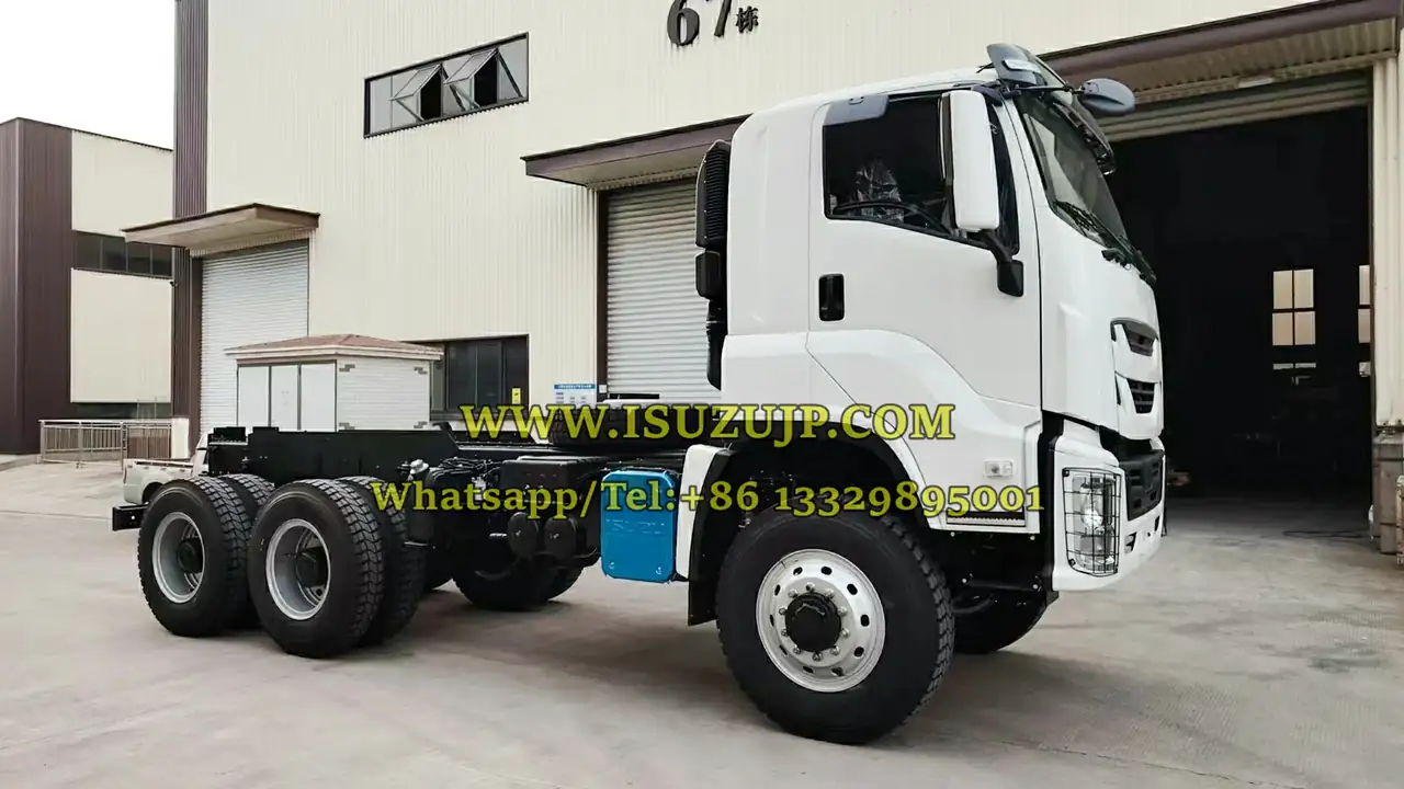 6x6 ISUZU GIGA offroad truck chassis