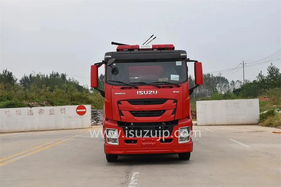 12 tire ISUZU GIGA Fire Water Truck