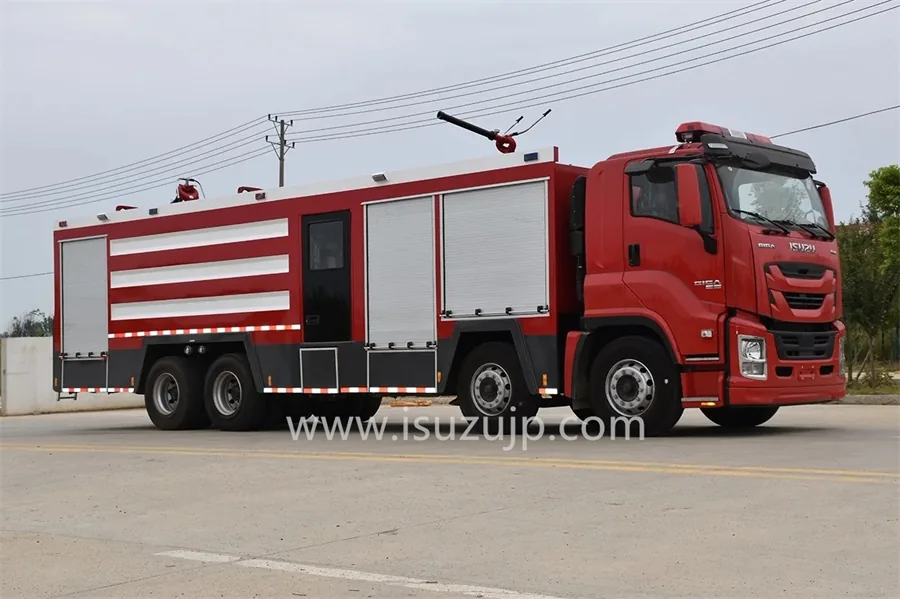 12 wheeler ISUZU GIGA Fire engine