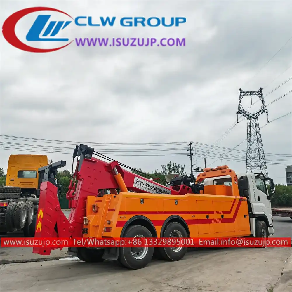 8x4 ISUZU GIGA 30 ton Tow Recovery Wrecker Truck
