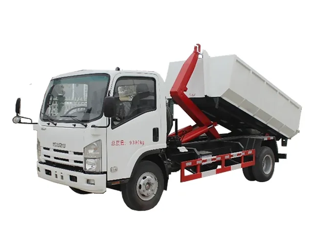 ISUZU hook loader truck