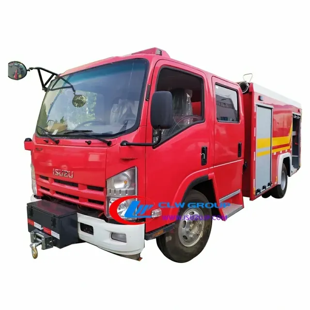 ISUZU NNR 5cbm pumper fire truck