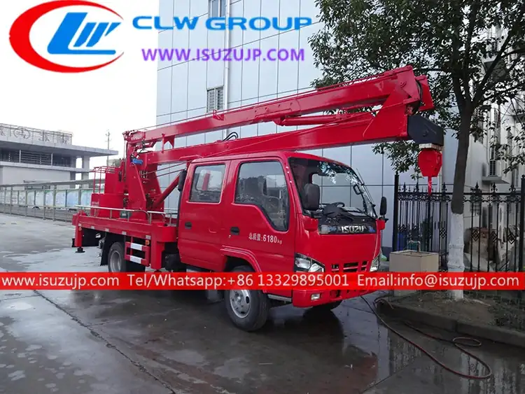 ISUZU 18m truck mounted aerial platform