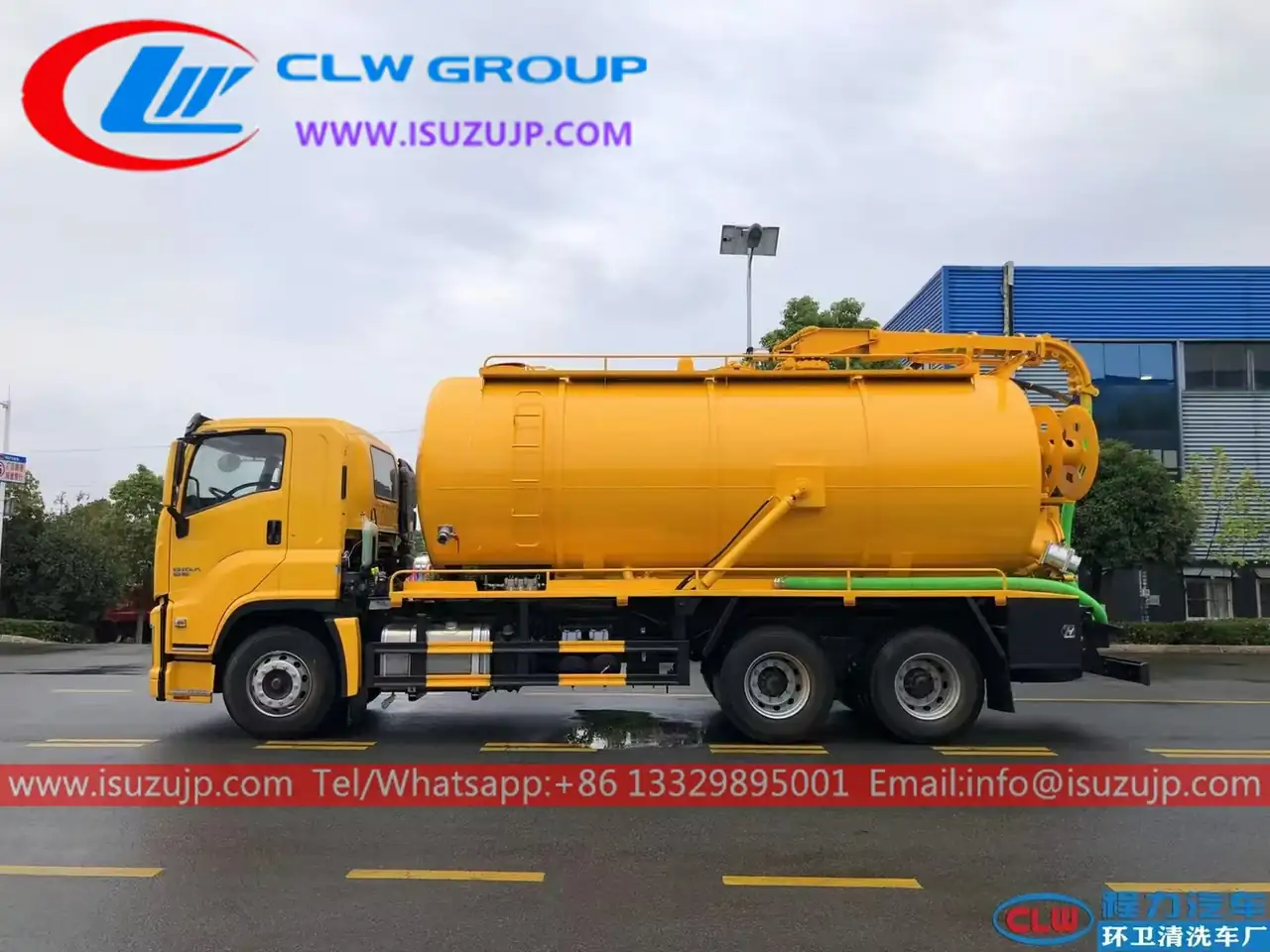 Isuzu 20t sewer jet truck Philippines