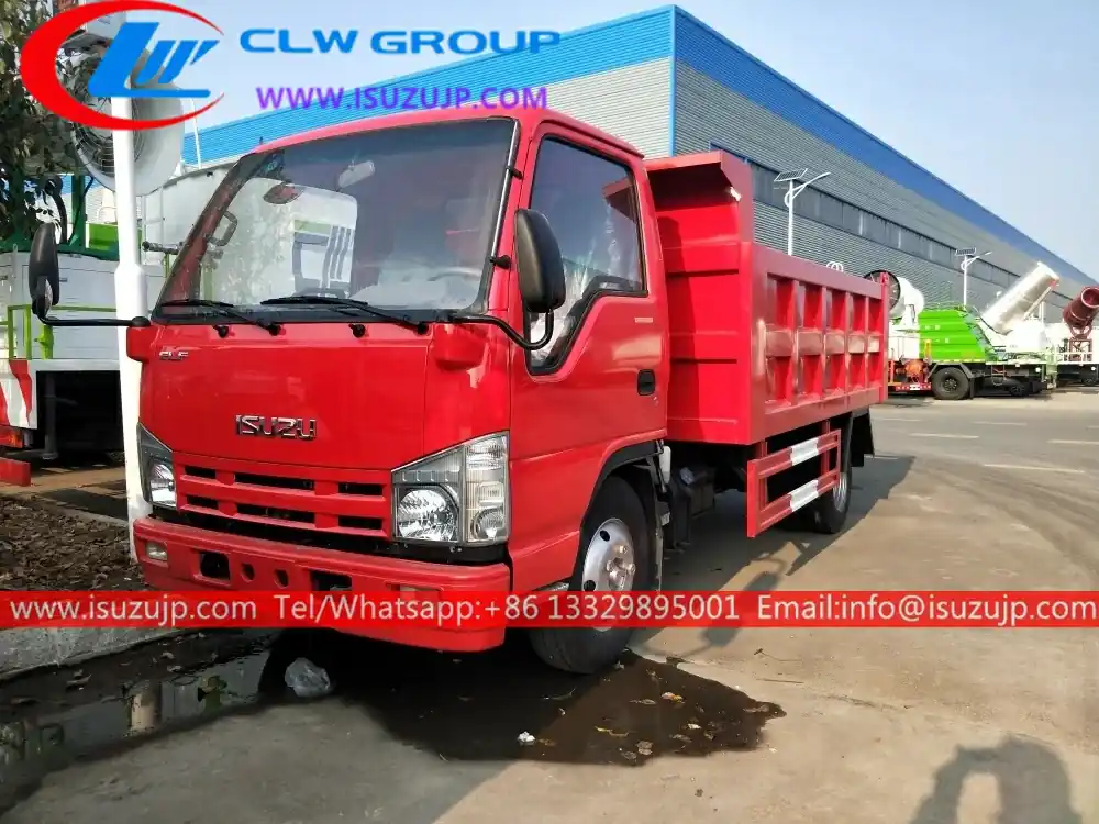 Isuzu 3 ton mini autocar dump truck