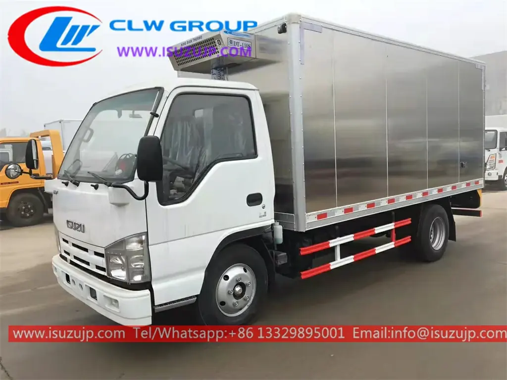 Isuzu 3 tonne stainless steel freezer truck