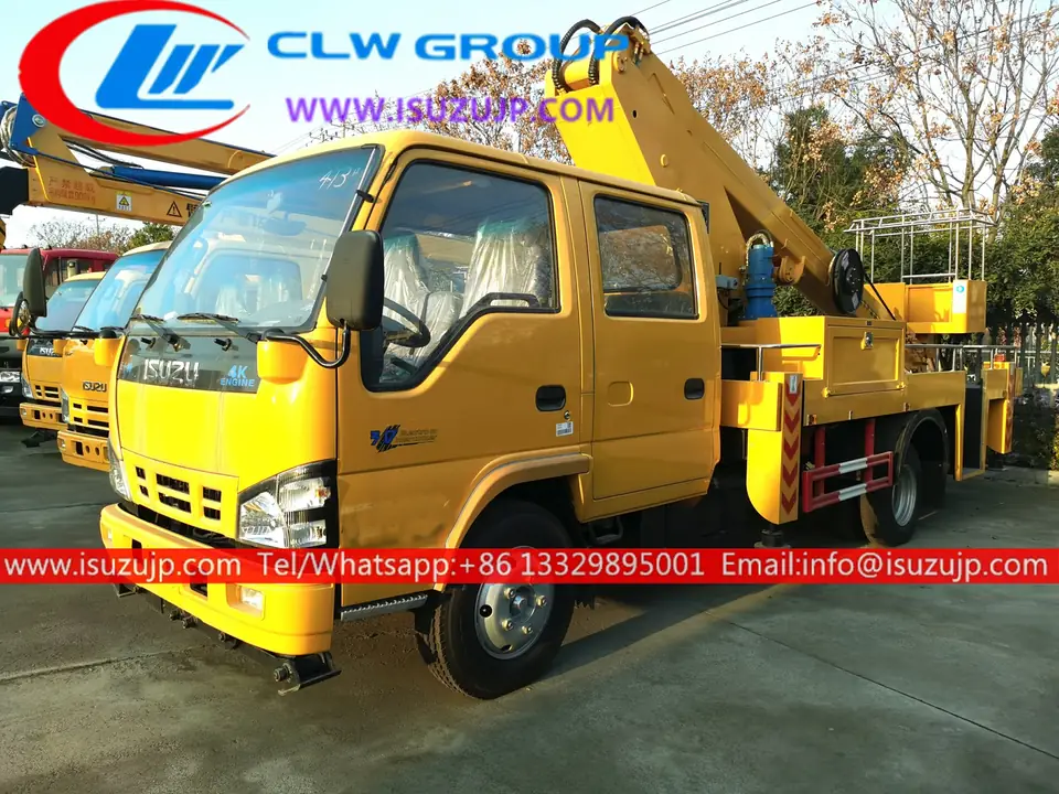 ISUZU 4k Engine 20m man lift truck