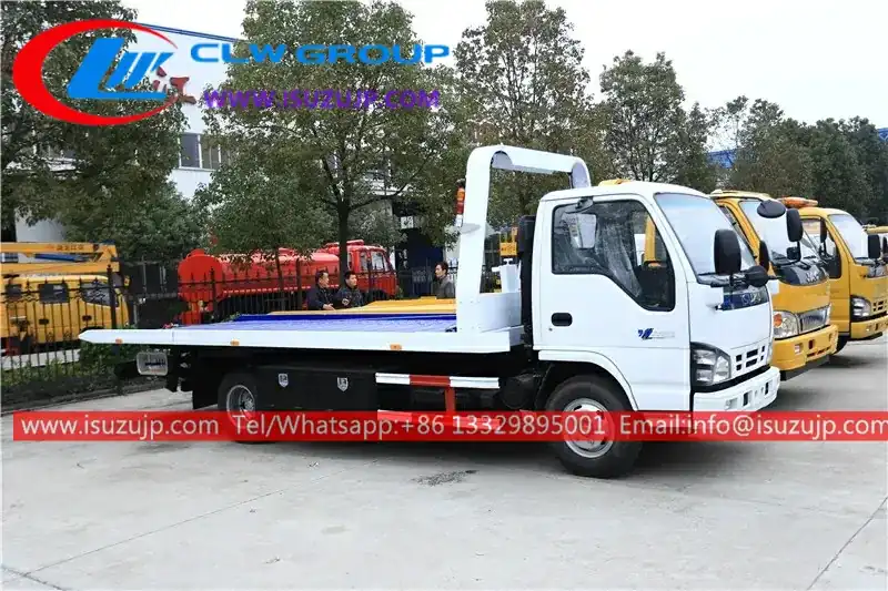 ISUZU 4K ENGINE 3t recovery truck for sale