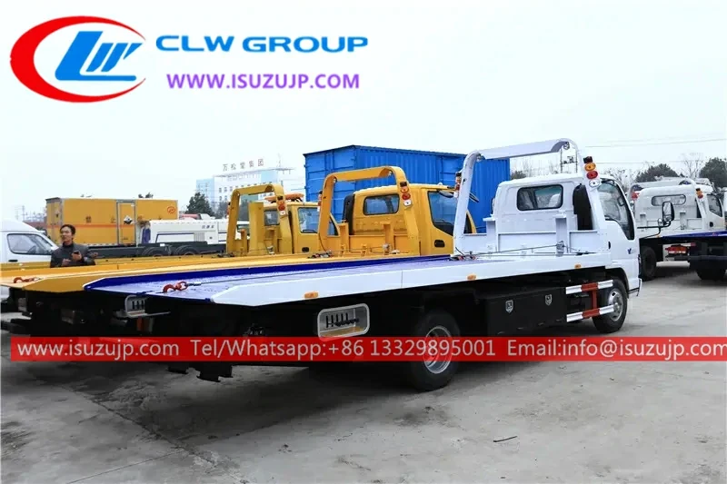 ISUZU 4K ENGINE 3t wrecker truck for sale
