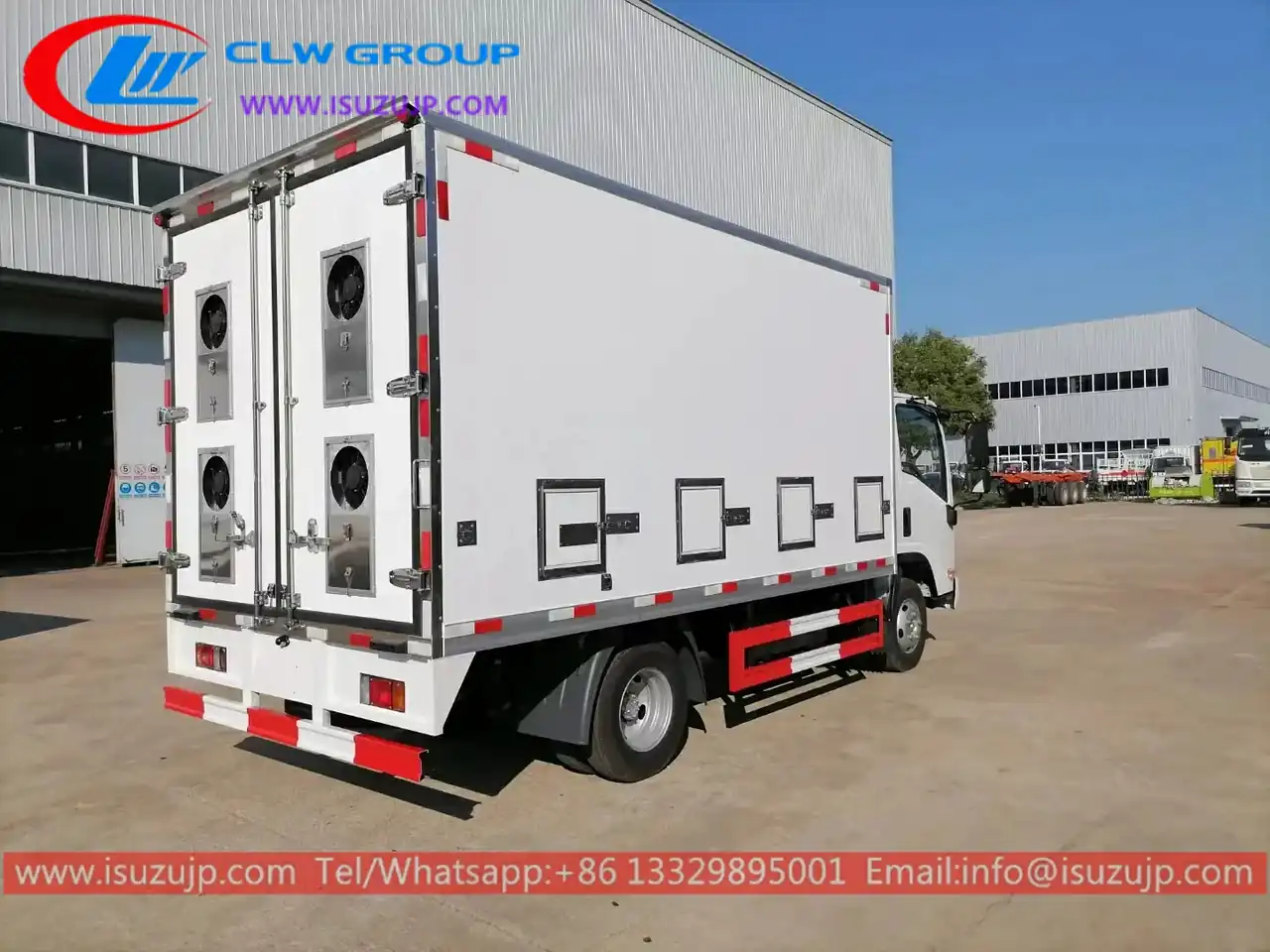 ISUZU 18cbm Day old chick vehicles