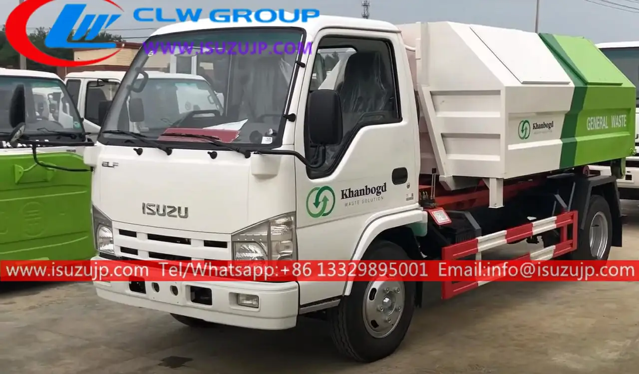 ISUZU 5 ton hook lift bins for sale