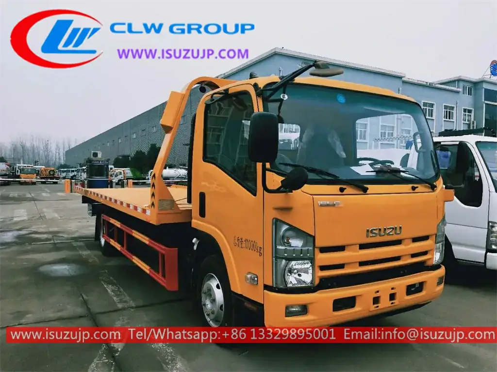 ISUZU 5 tonne wrecker flatbed