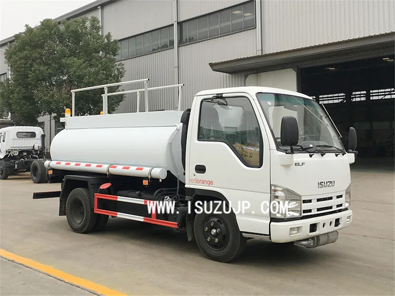 ISUZU ELF 5000liters Fuel tanker truck