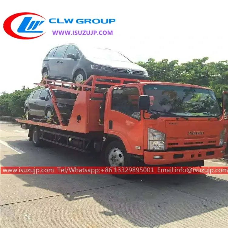 ISUZU 6 tons one towing three tow vehicle