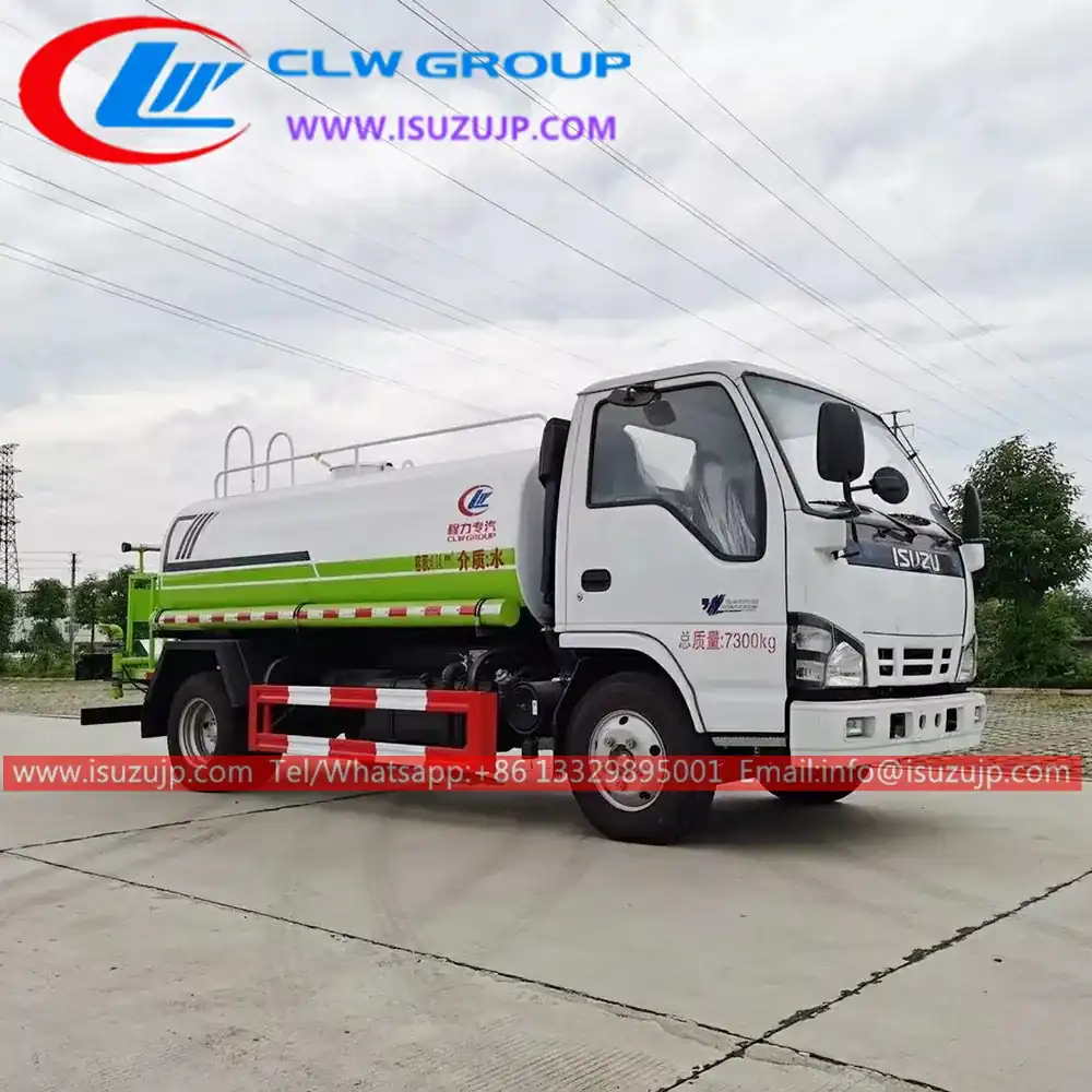 ISUZU 600P 6tons mobile water tanker