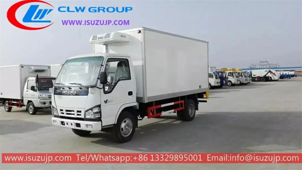ISUZU 4K ENGINE 20m3 covid vaccine vehicle