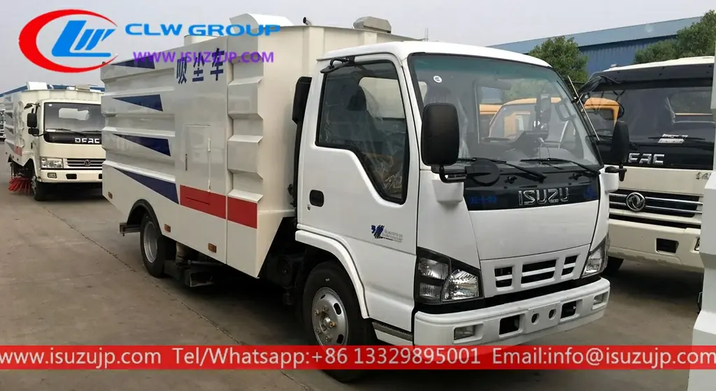 ISUZU 6cbm vacuum cleaner vehicle Qatar