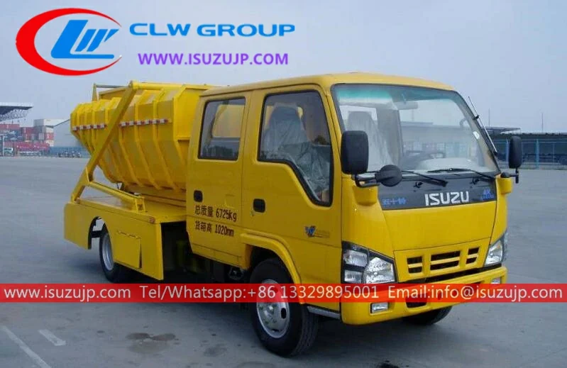 ISUZU 3 tonne small skip loader truck Madagascar