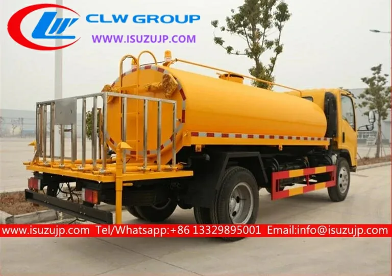 ISUZU ELF 10cbm stainless steel water tanker