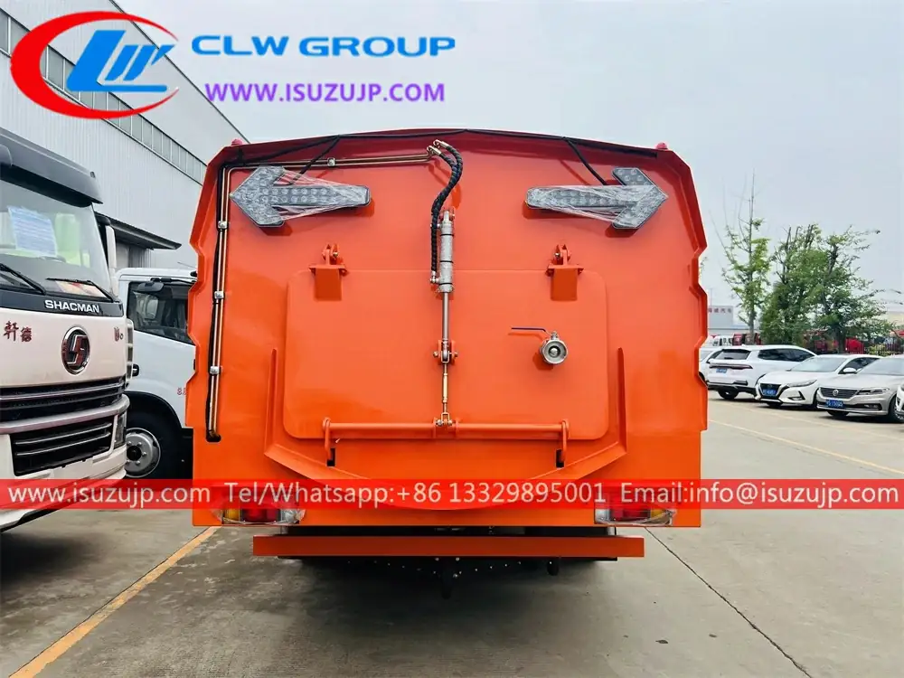 ISUZU ELF 12m3 vacuum sweeper truck