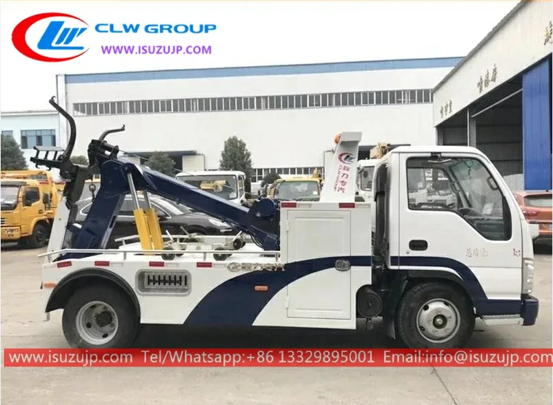 ISUZU 3t rollback recovery tow wrecker