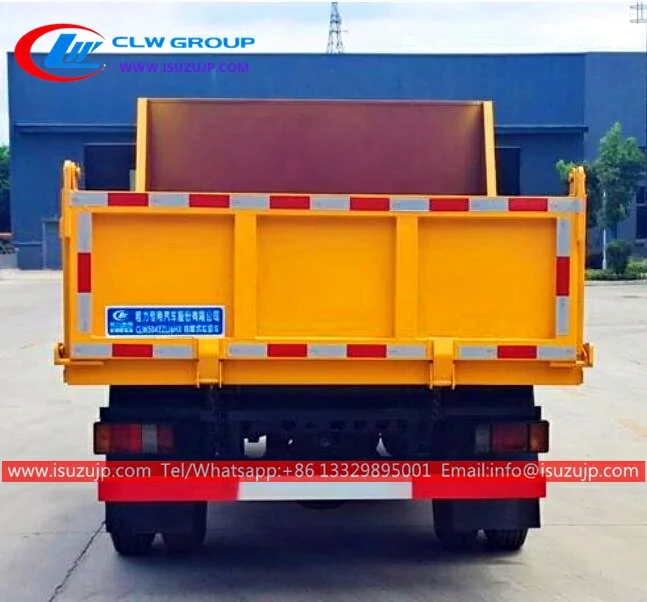 ISUZU ELF small 3cbm waste management dump truck Swaziland