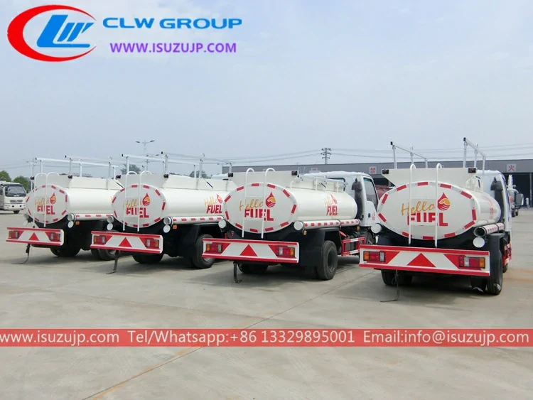 ISUZU 3m3 gasoline tanker East Timor