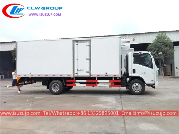 ISUZU 8t refrigerated cargo truck