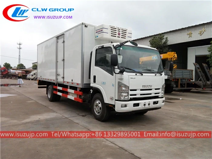 ISUZU refrigerated truck for frozen food transport