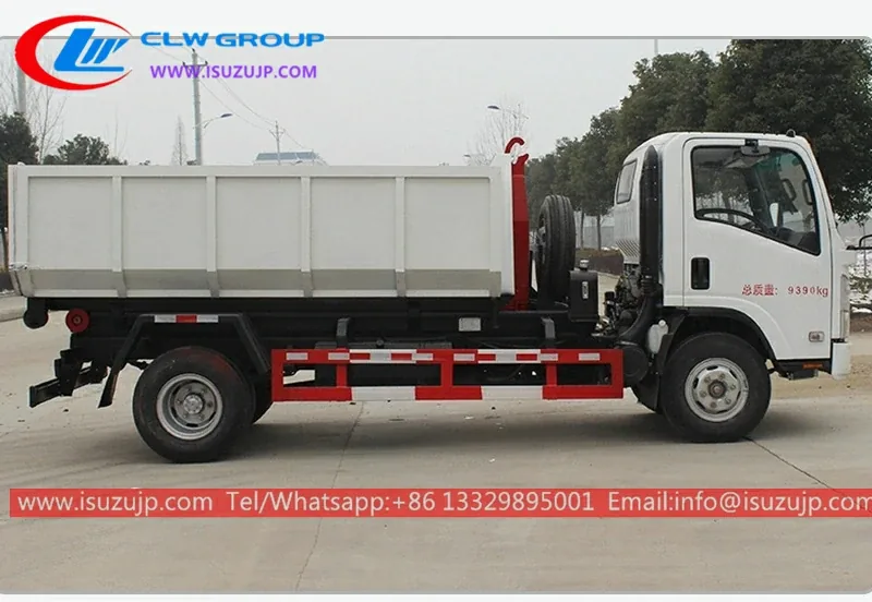 ISUZU 8t roll off hook lift garbage dump truck Bahrain