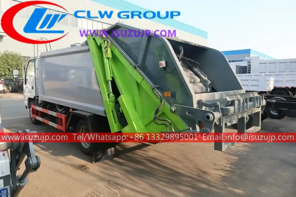ISUZU ELF Small 3 ton bin lorry compactor
