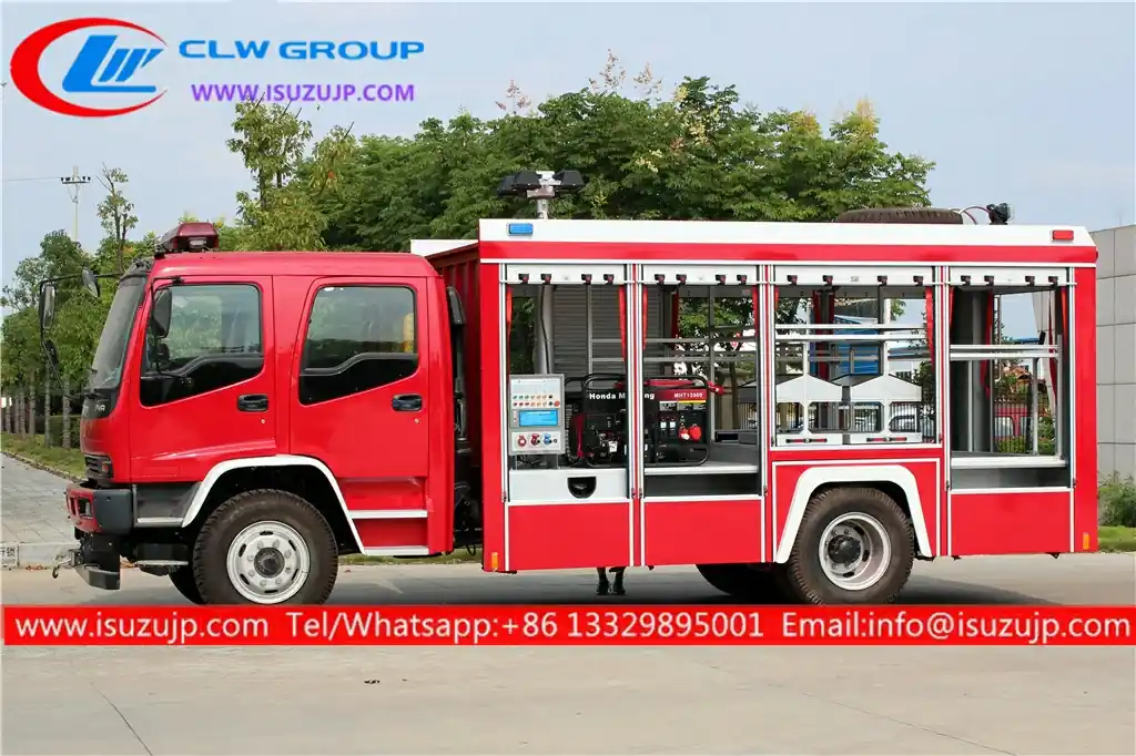 ISUZU heavy rescue truck for sale Haiti