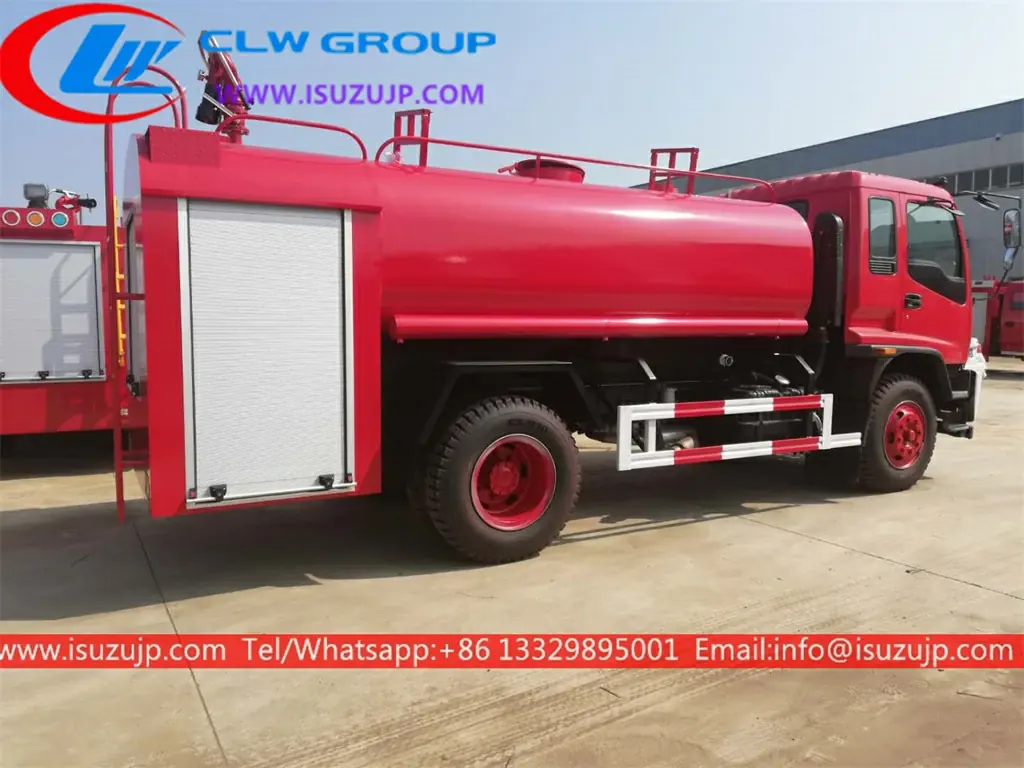 ISUZU FTR 10 tonne airport fire engine Sierra Leone