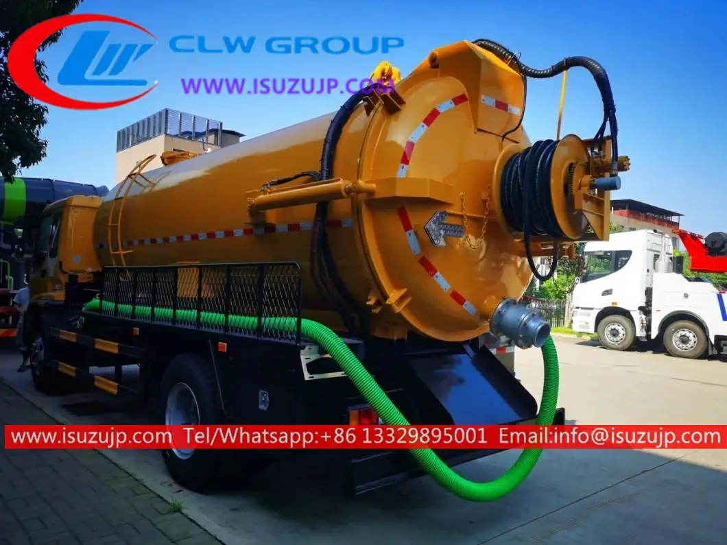ISUZU FTR 12 ton sewer jet truck