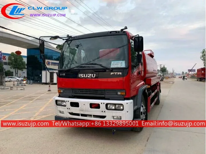 ISUZU FTR 12 ton water truck