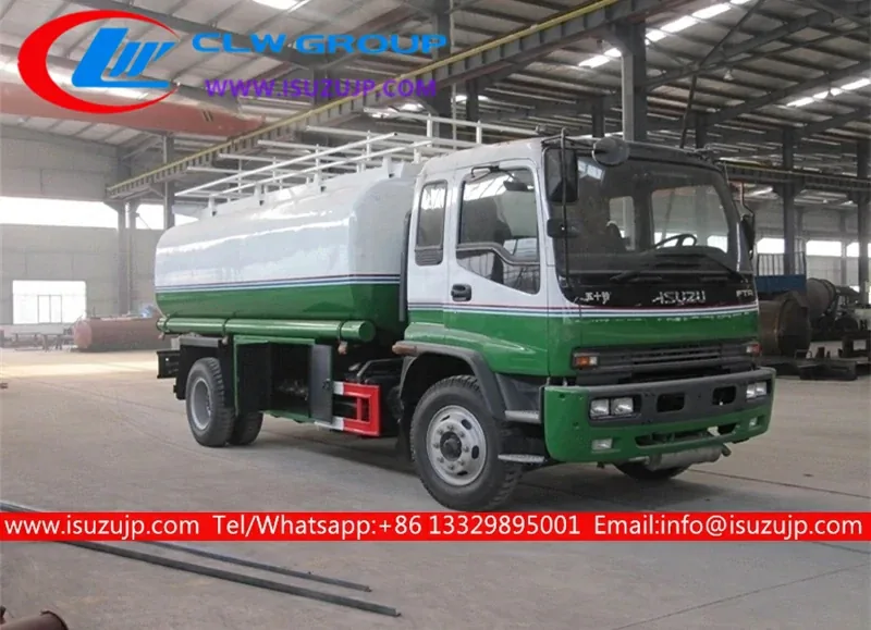 ISUZU FTR 3000 gallon fuel lube truck for sale